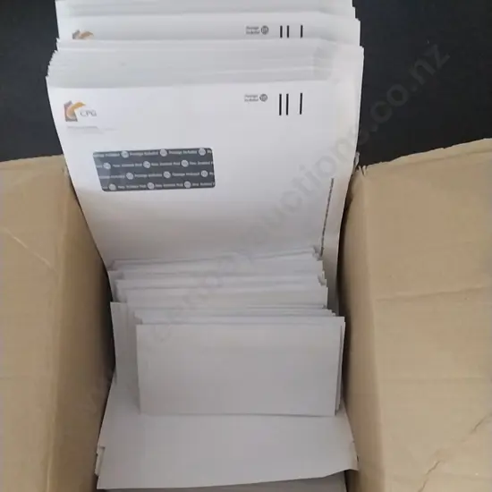BOX OF ENVELOPES