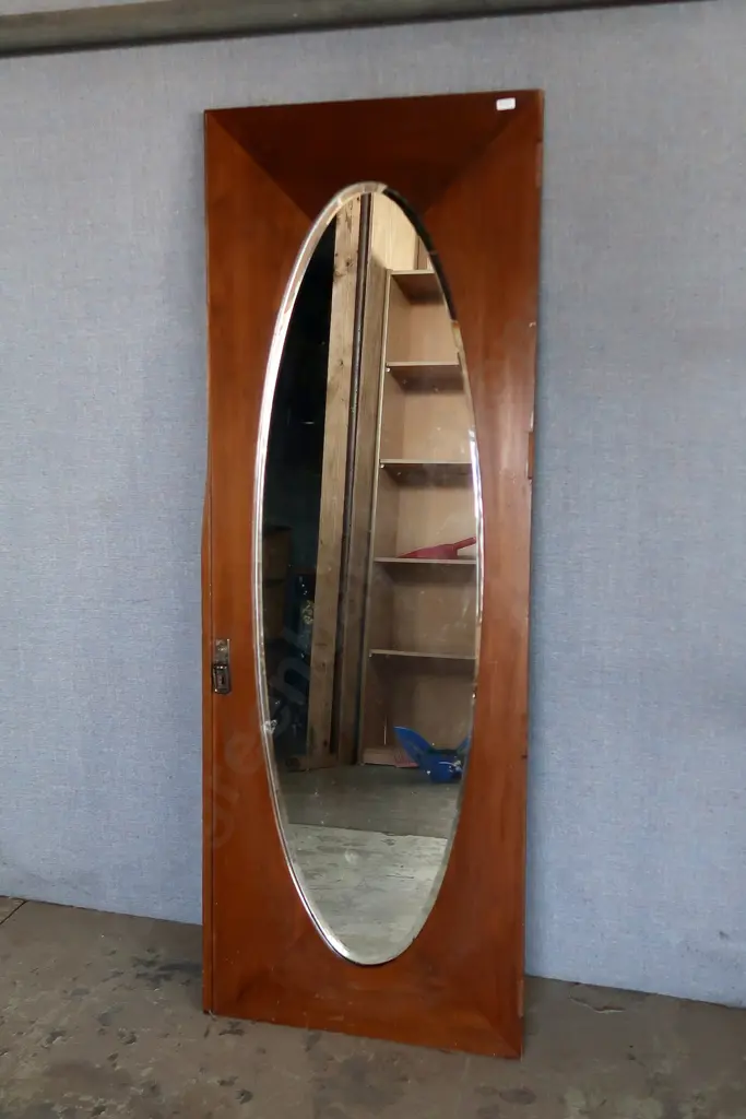 WOODEN MIRROR DOOR Image 1++
