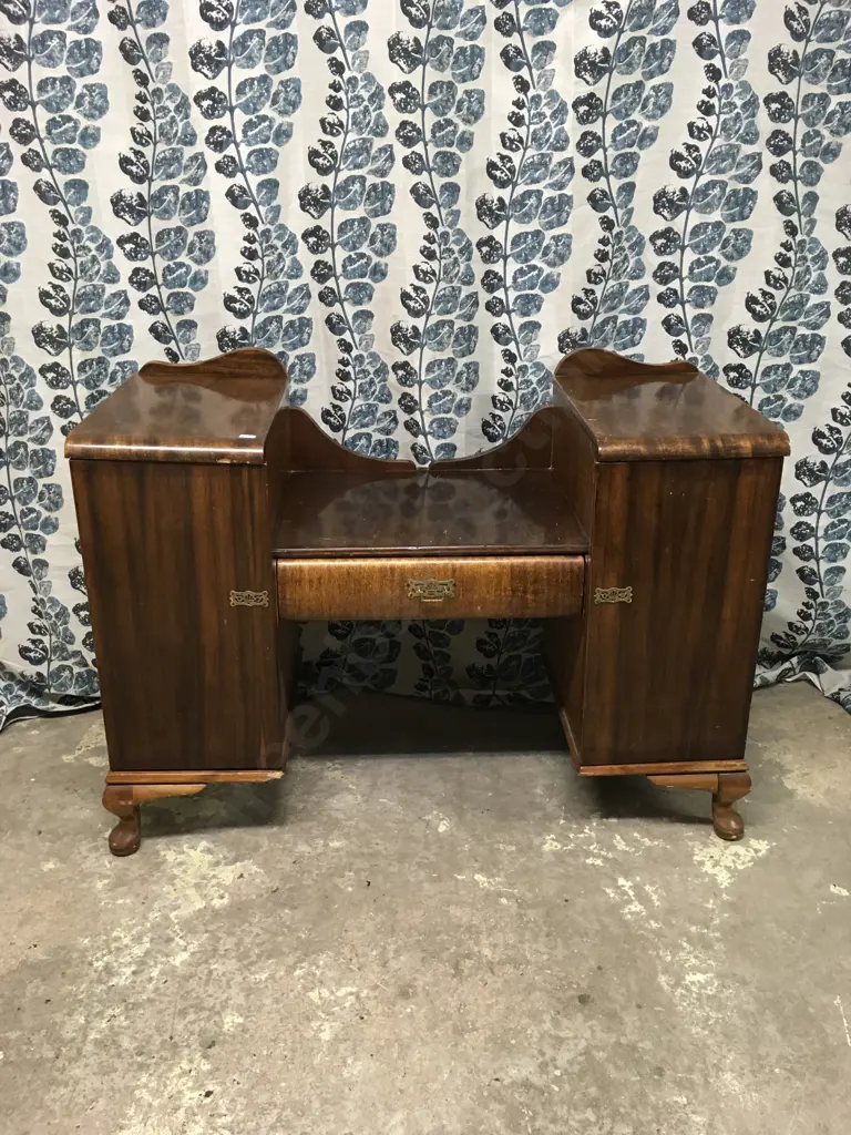 ANTIQUE ART DECO DRESSING TABLE Image 1++
