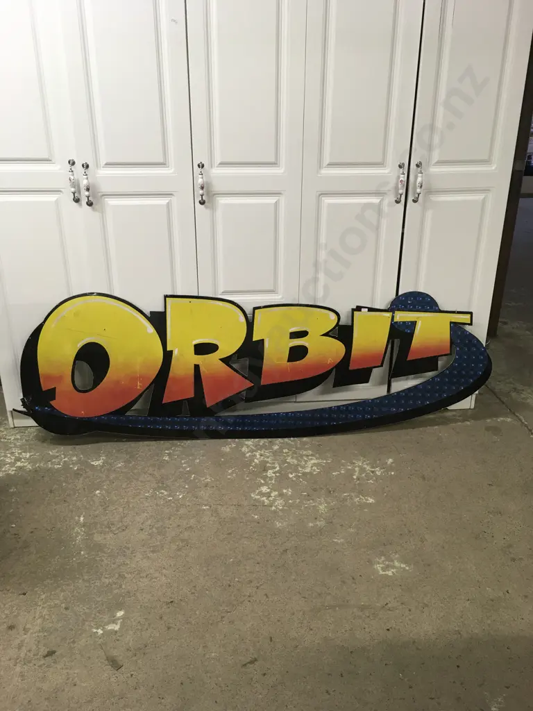 VINTAGE ORBIT SIGN Image 1++