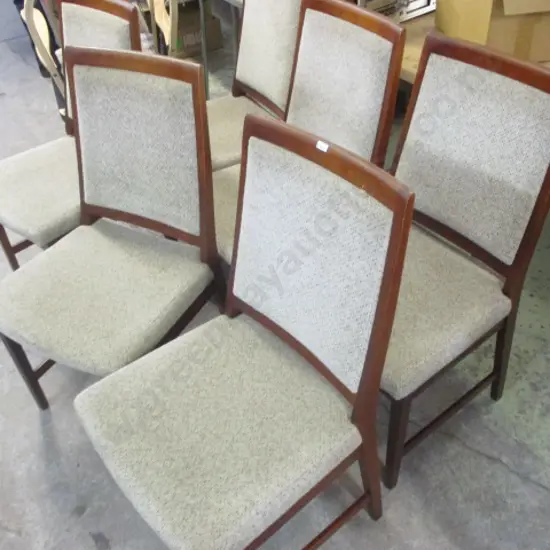 6 Mid century Chairs