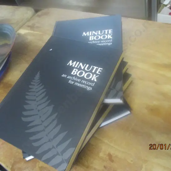 Minute Books