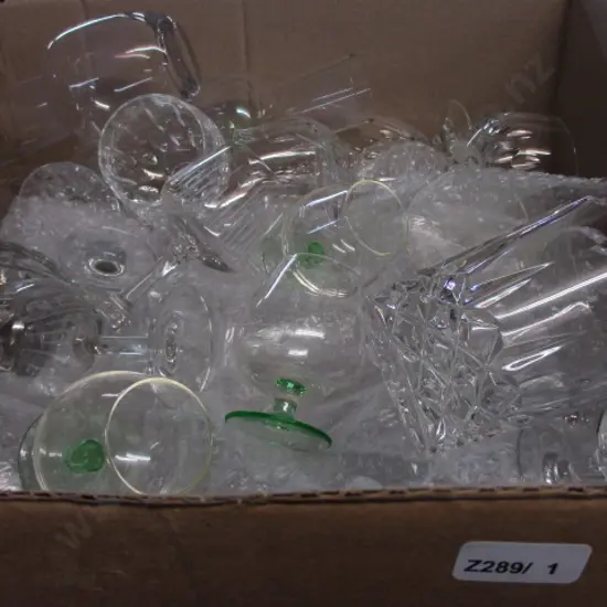  Box Crystal and Glass