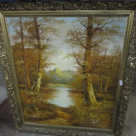 Framed Oil