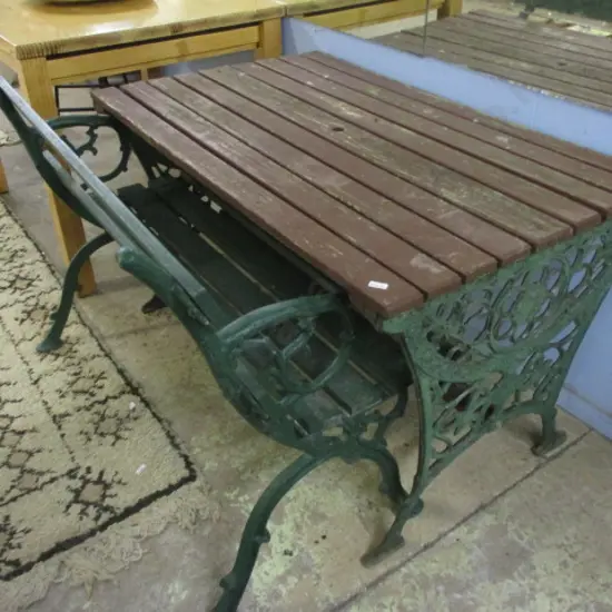 Garden Table and Bench