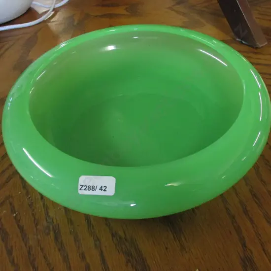 Uranium Glass Bowl