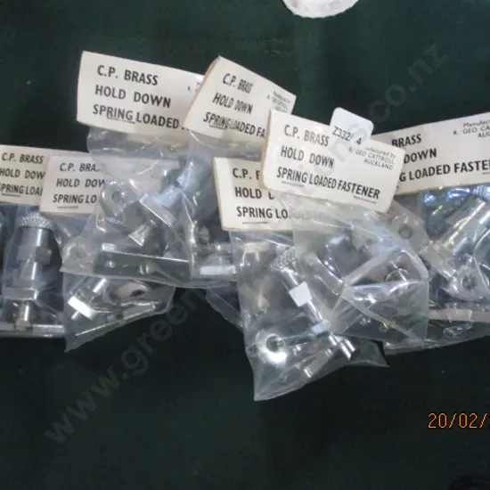 Spring Loaded Fasteners
