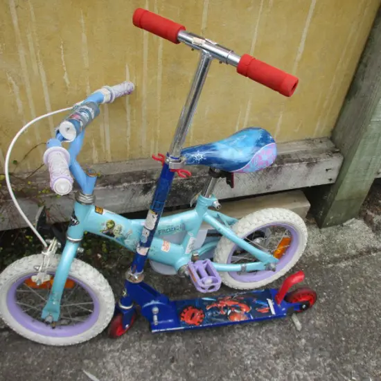 Scooter and Bike