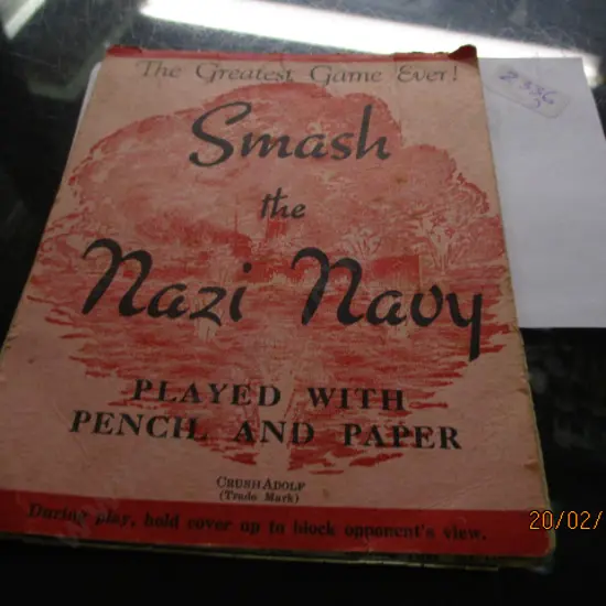 Vintage Game "Smash Nazi Navy"