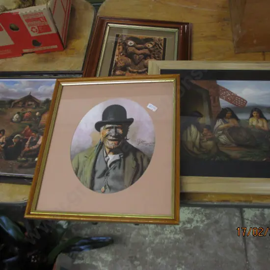 Framed Maori Prints