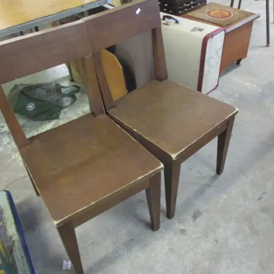 Pr Mid Century Chairs