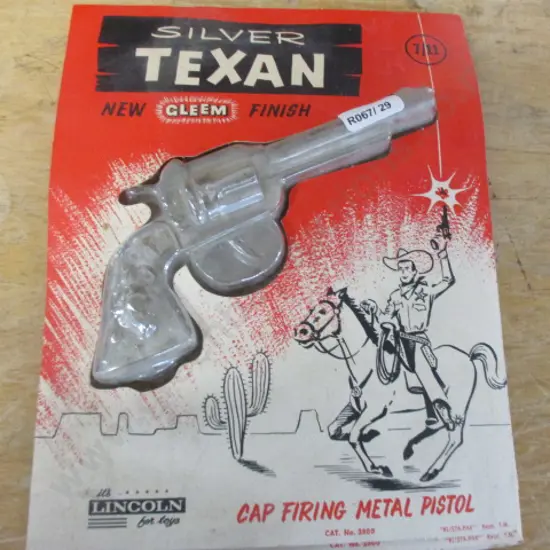 Silver Texan Capgun