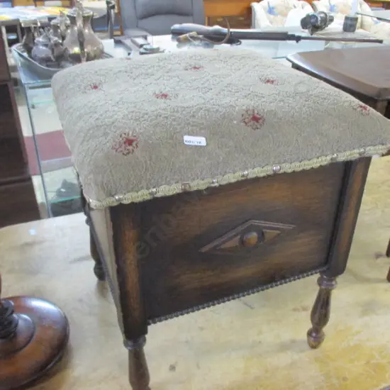 Sewing Box Stool