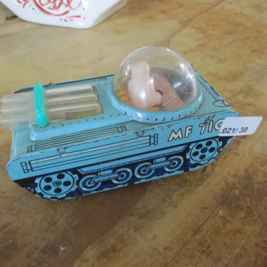 Toy Tinplate Tank