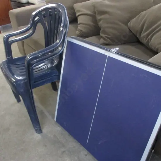 Folding Table and 2 Chairs