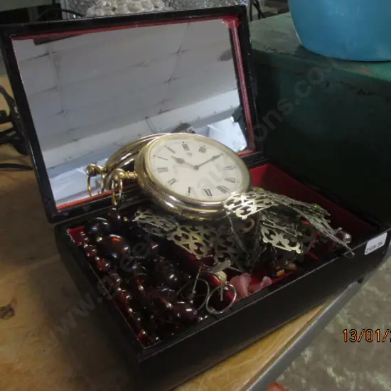 Trinket Box and Contents