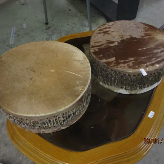 Pr Calfskin Drums