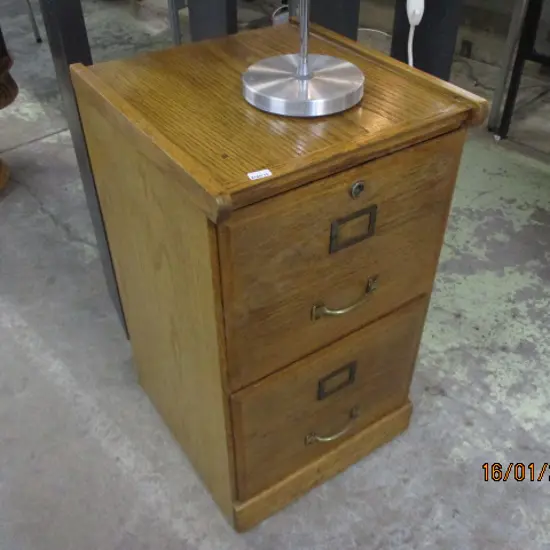 Oak Filing Drawers