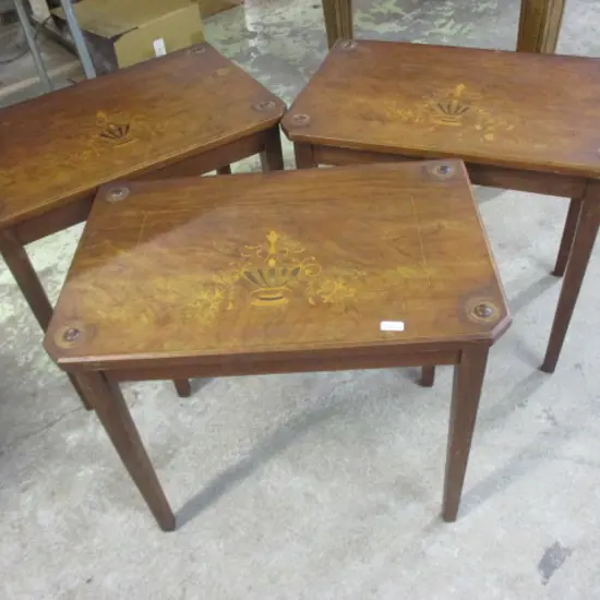 3 Art Neuveau Tables