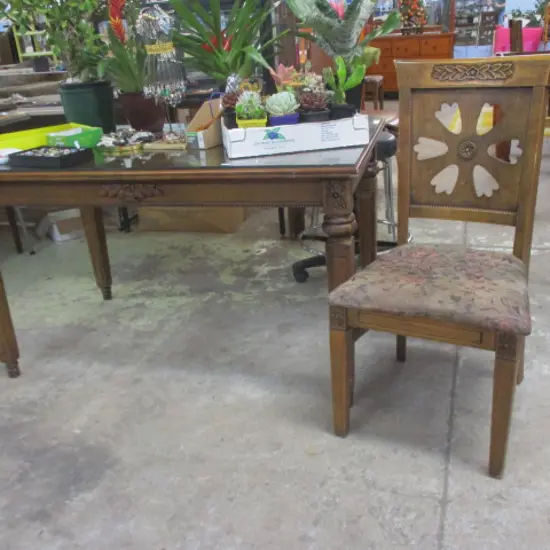 Retro Table and 4 Chairs