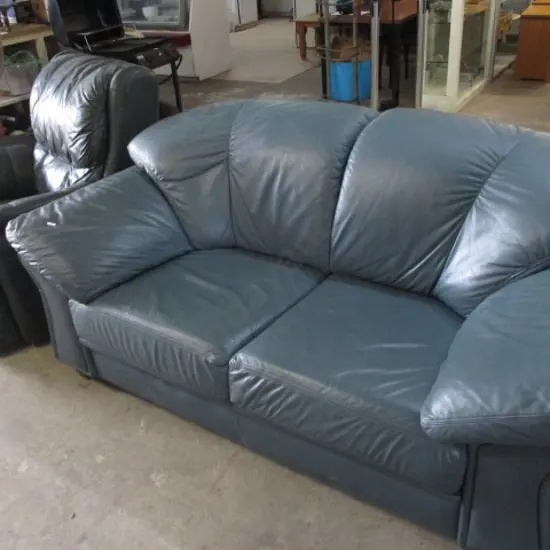 Leather Chair and Couch