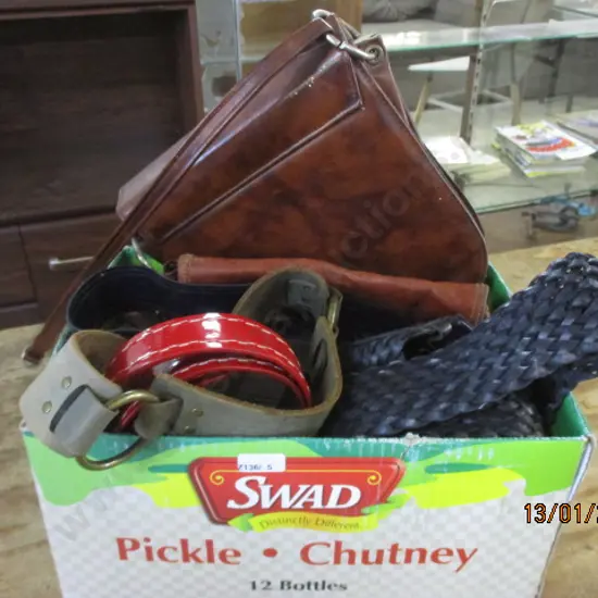 Belts and Bags