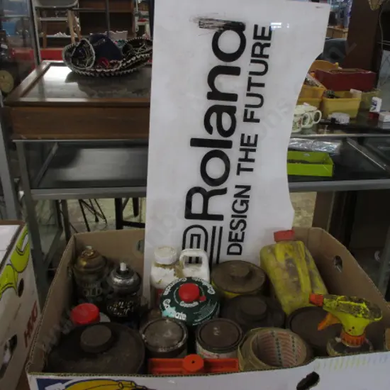 Garage Gear and Roland Sign