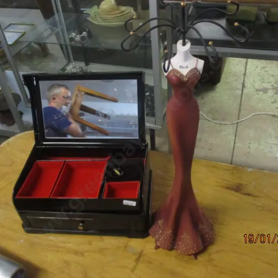 Jewellery Box and Stand