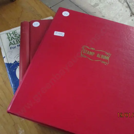 3 Stamp Albums