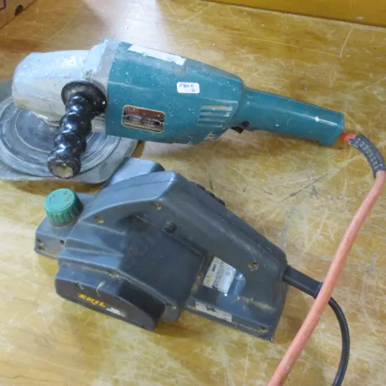Grinder and Planer