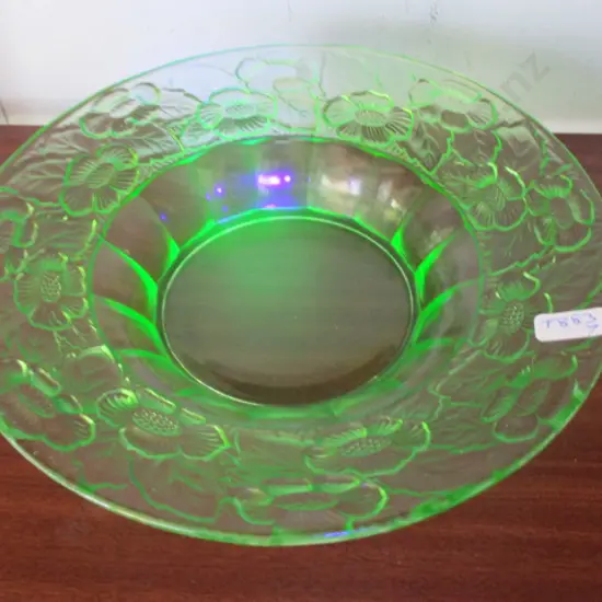 Uranium Glass Bowl