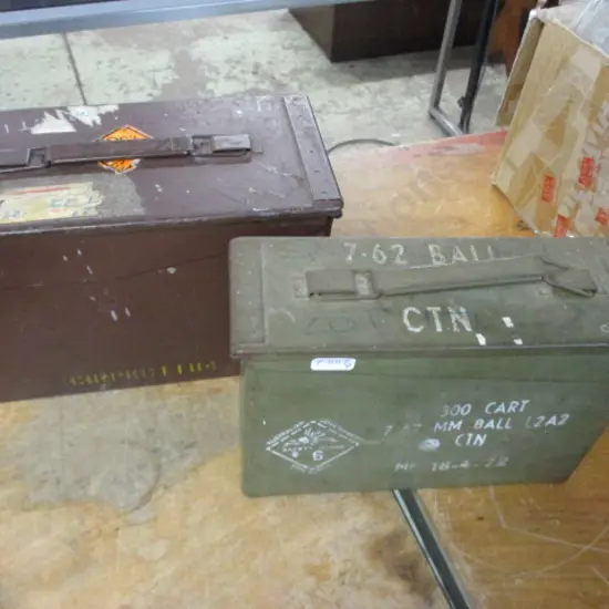 2 Ammo Boxes