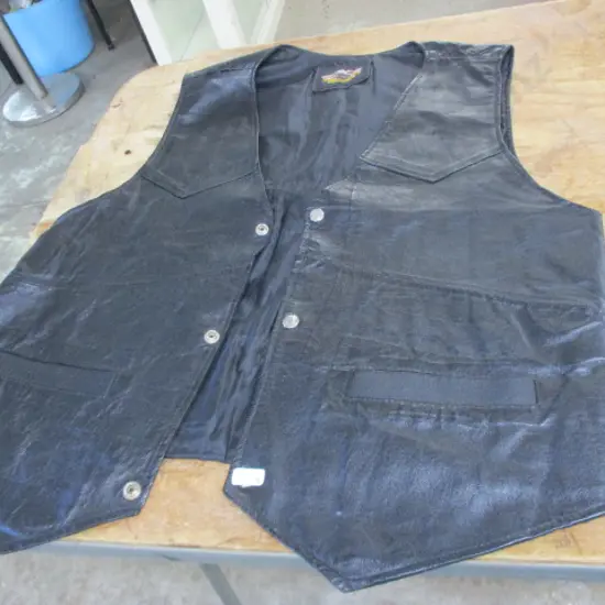 Leather Vest