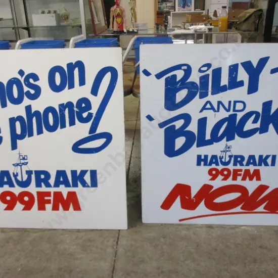 Radio Hauraki Signs