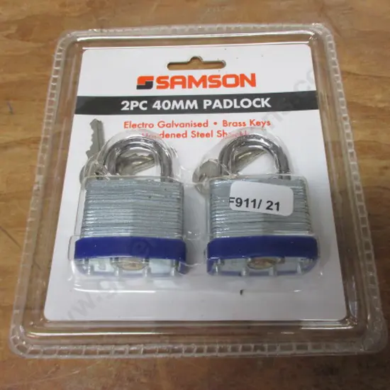 2 Padlocks