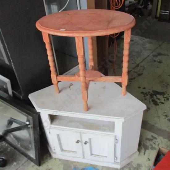 Cabinet and Side Table