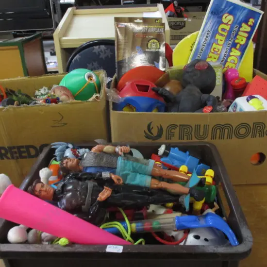 3 Boxes Toys