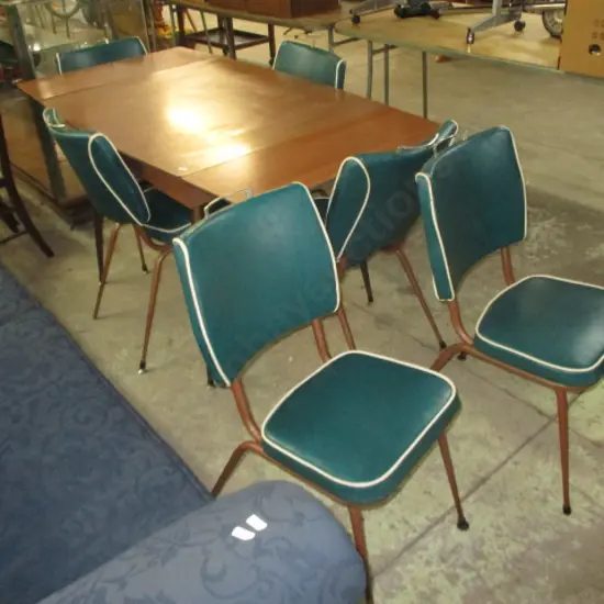 Retro Table and 6 Chairs
