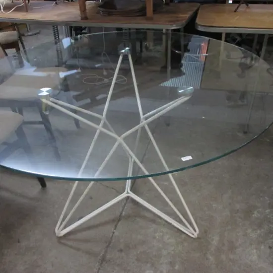 Glass Top Table