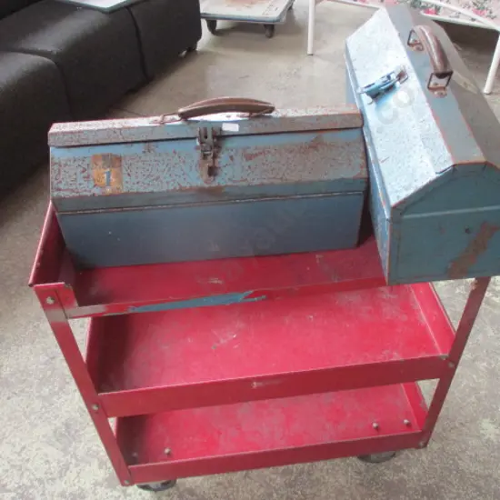 Tool Boxes and Trolley