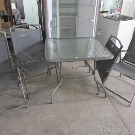 Patio Table and 4 Chairs