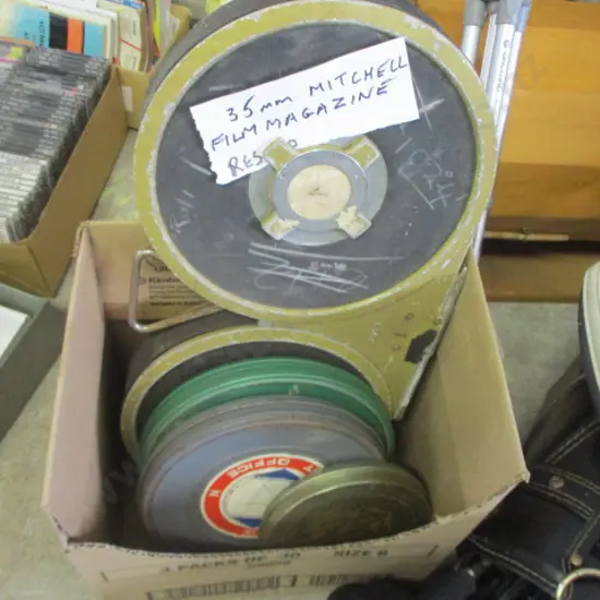 Mitchell Film Mag and Cannisters