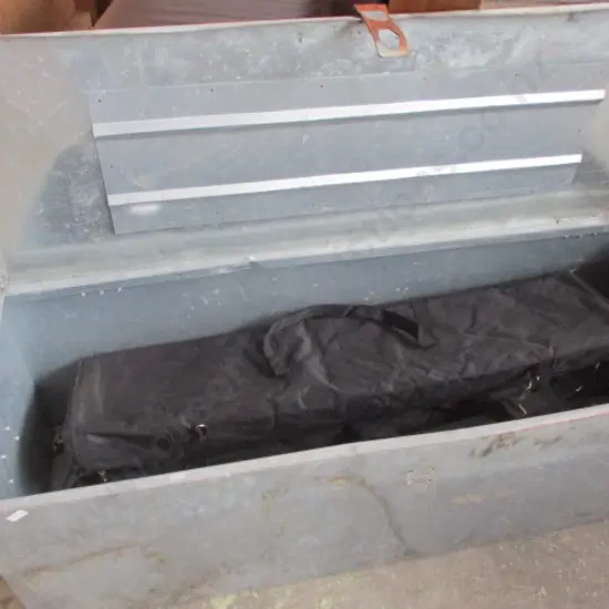 Metal Box and Contents