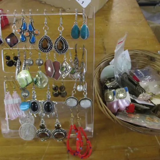 Earrings and Costume