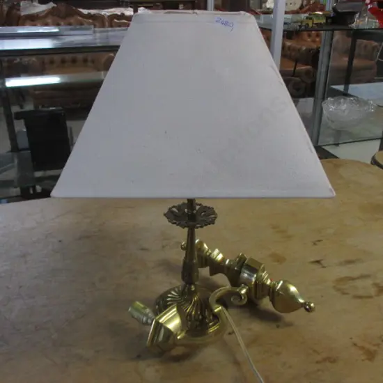 Brass Lamp and Fitting