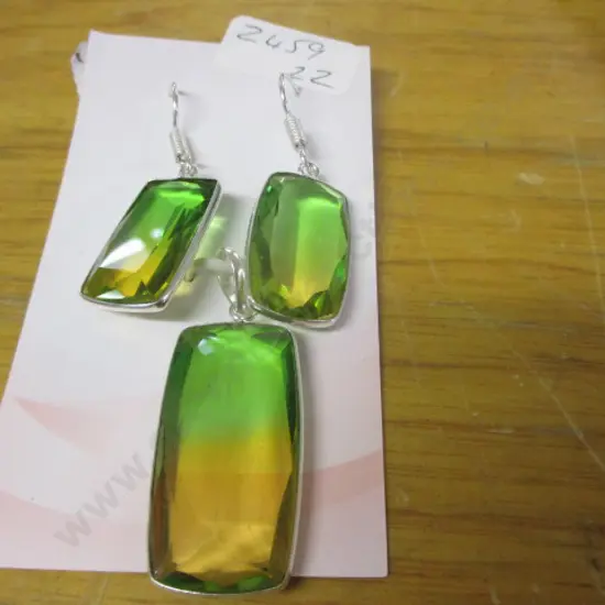 Necklace and Earrings