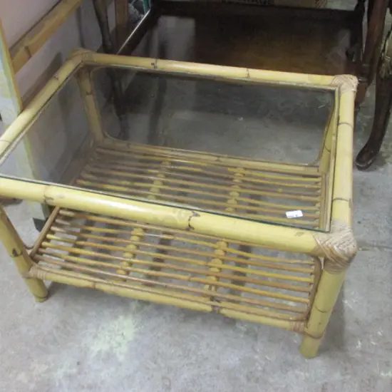 Cane Coffee Table