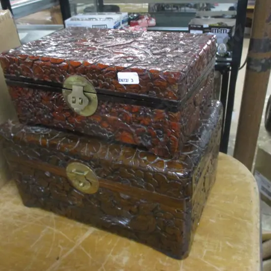 2 Trinket Boxes