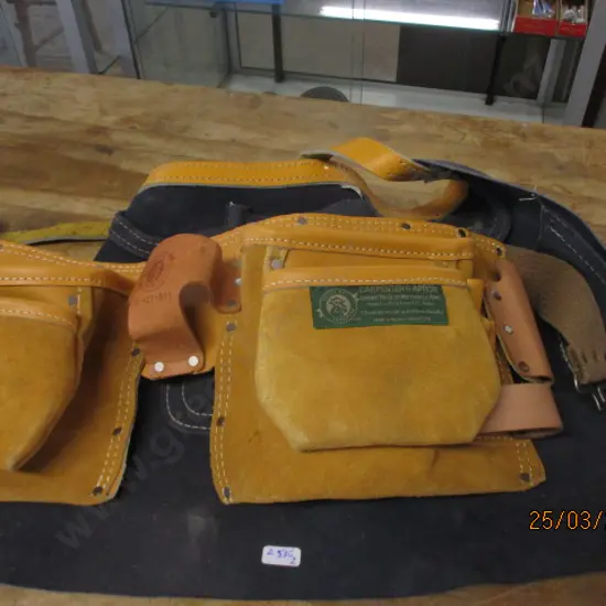 2 Leather Tool Belts