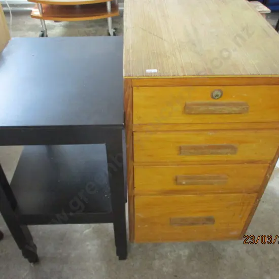 Table and Drawers